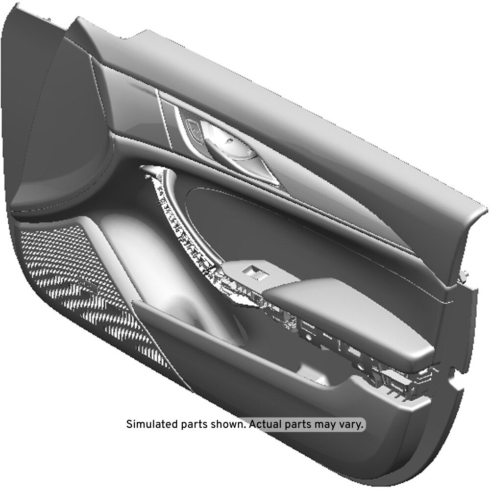 GM Genuine Parts Vecchio Front Passenger Side Door Trim