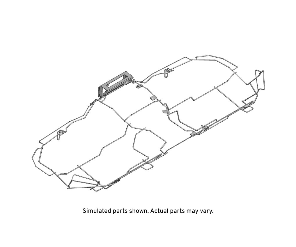 GM Genuine Parts Rear Seat Cushion Frame