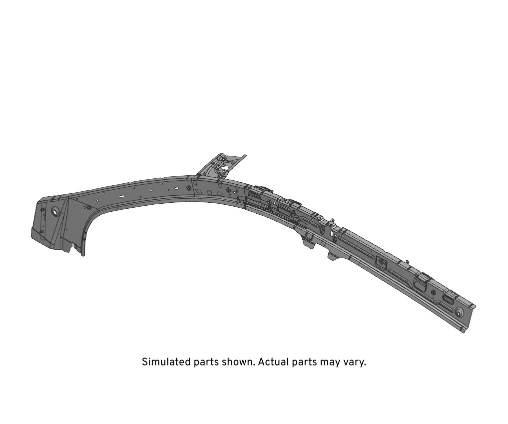 GM Genuine Parts Driver Side Roof Inner Side Rail