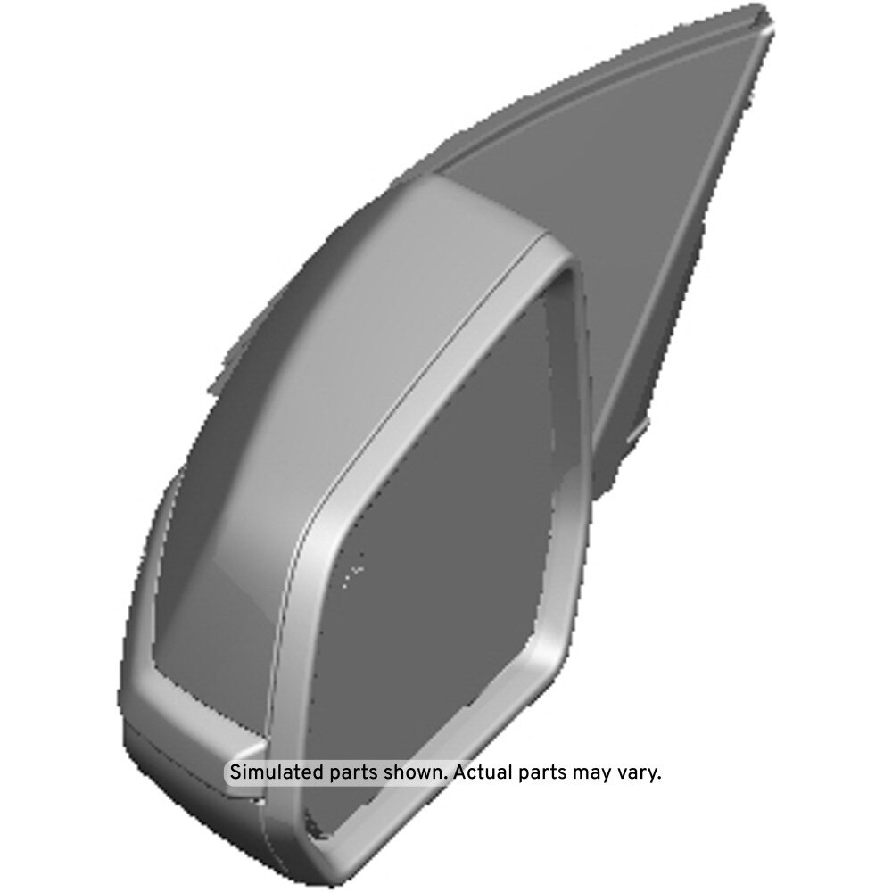 GM Genuine Parts Chrome Driver Side Door Mirror