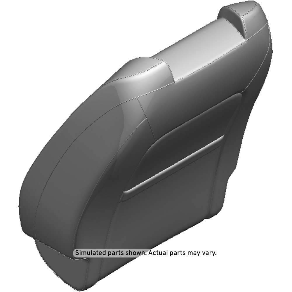 GM Genuine Parts Brandy Front Passenger Side Seat Back Cover