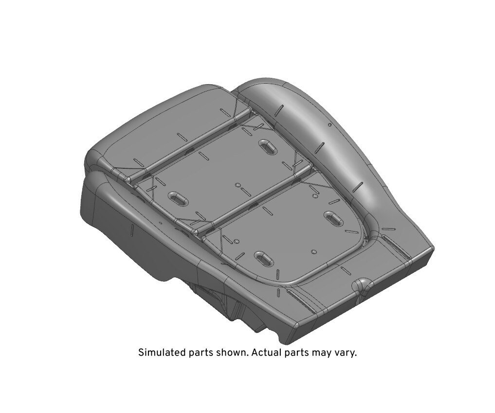 GM Genuine Parts Front Passenger Side Seat Cushion Pad