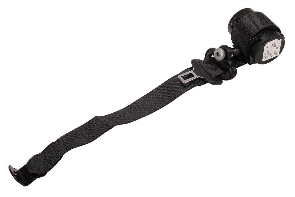 GM Genuine Parts Jet Black Rear Passenger Side Seat Belt Retractor