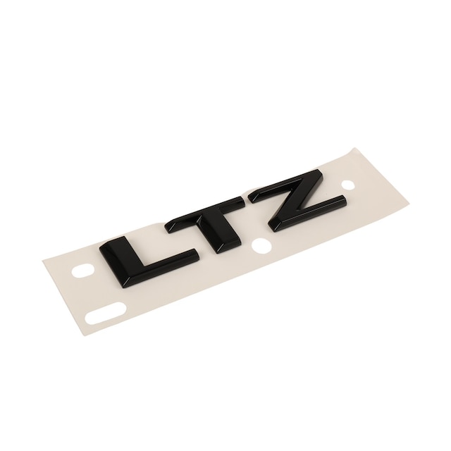 GM Genuine Parts Black Tailgate Trim Level Name Plate