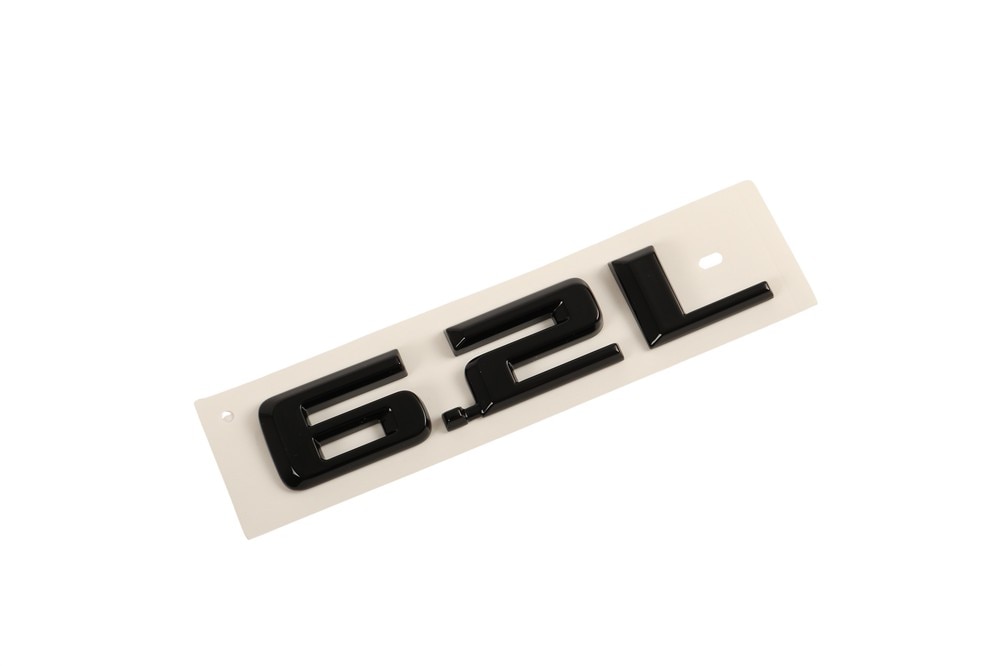 GM Genuine Parts Black Hood Name Plate