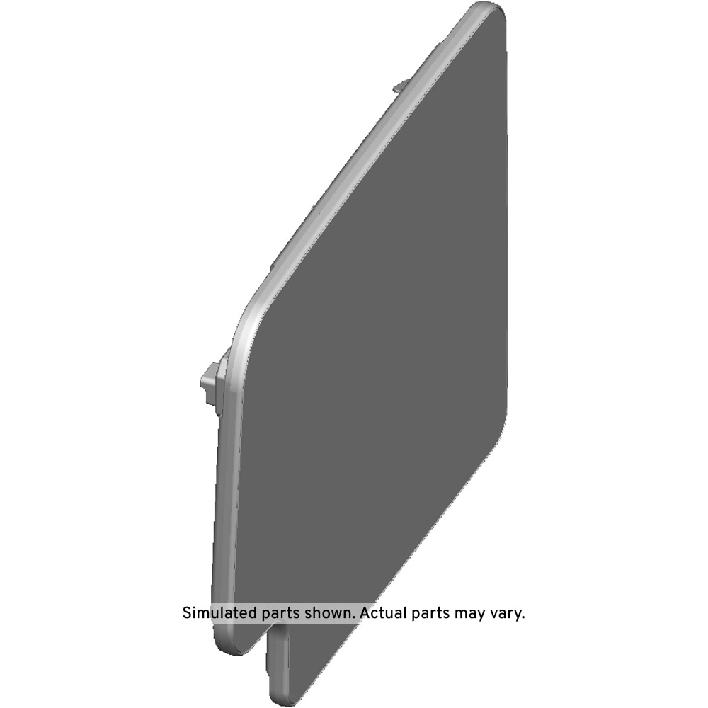 GM Genuine Parts Driver Side Door Mirror with Glass and Backing Plate