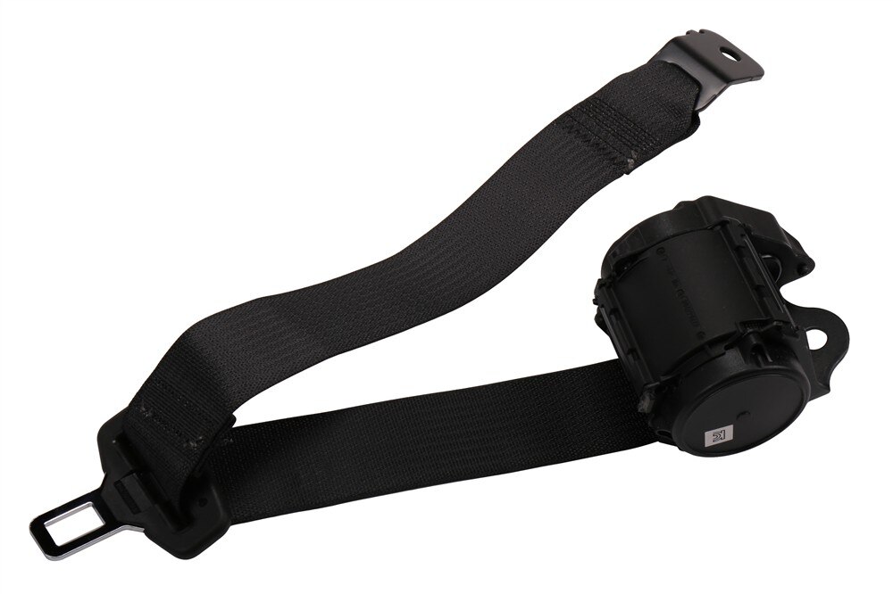 GM Genuine Parts Jet Black Rear Driver Side Center Seat Belt Retractor