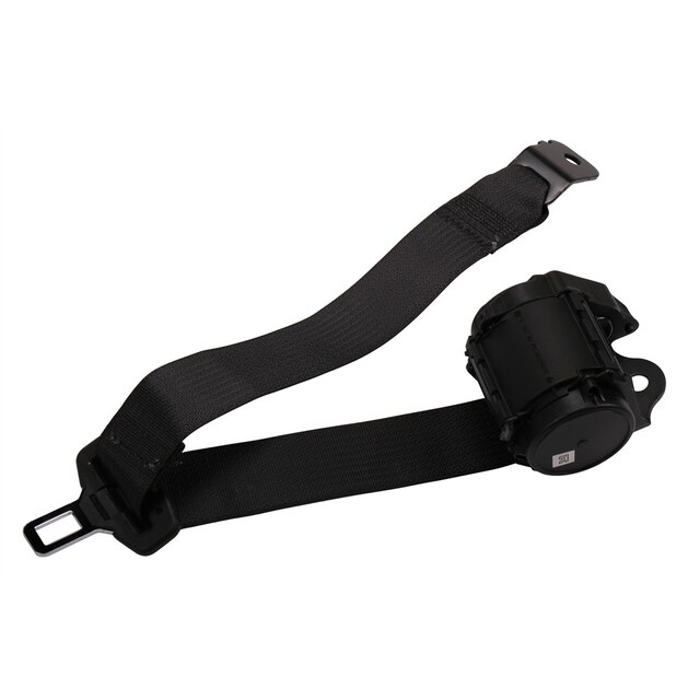 GM Genuine Parts Jet Black Rear Driver Side Center Seat Belt Retractor