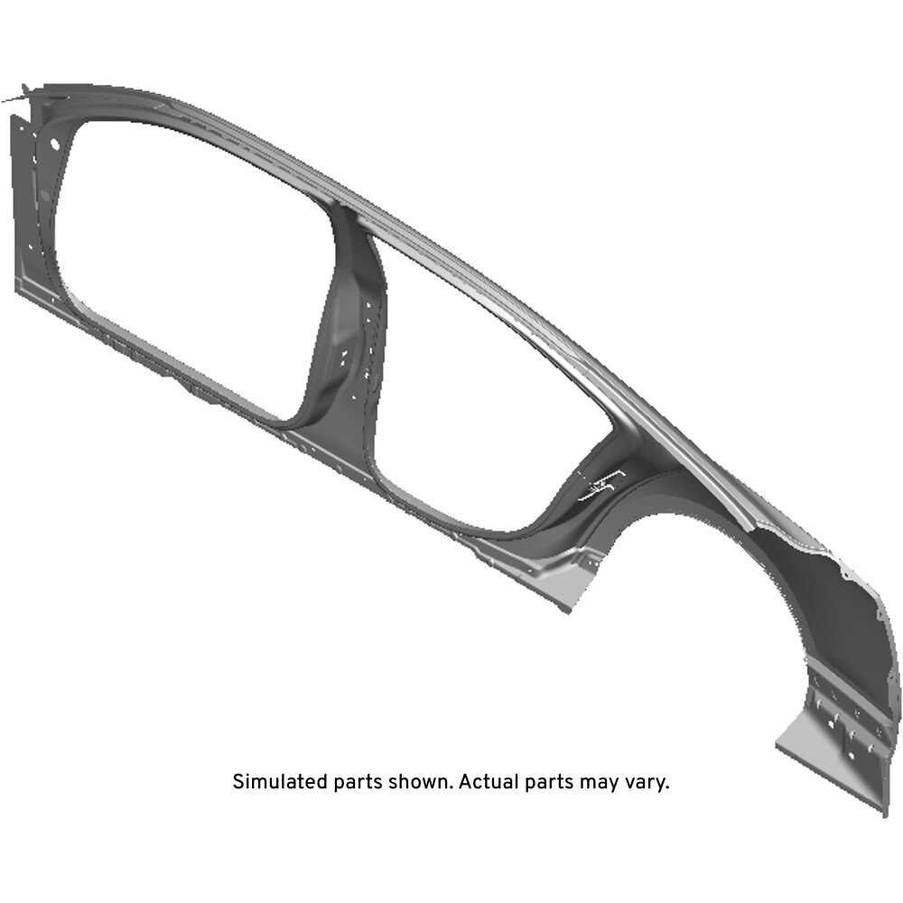 GM Genuine Parts Passenger Side Body Side Outer Panel