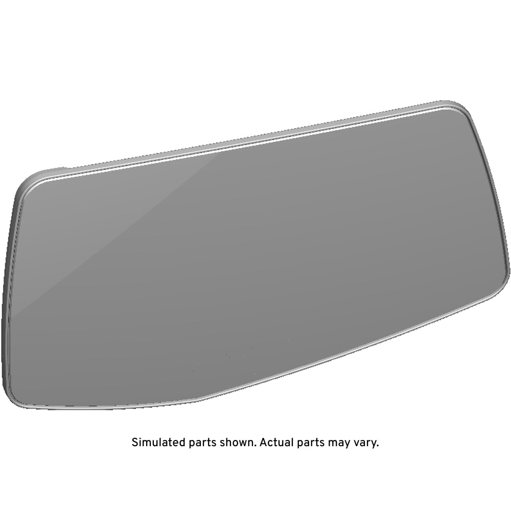 GM Genuine Parts Passenger Side Door Mirror Reflective Glass and Backing Plate