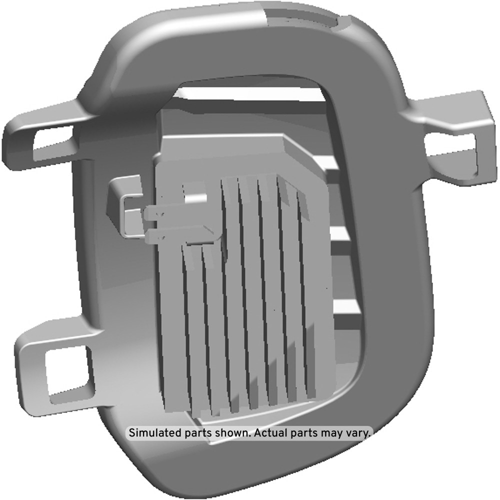GM Genuine Parts Passenger Side Exterior Flood Lamp