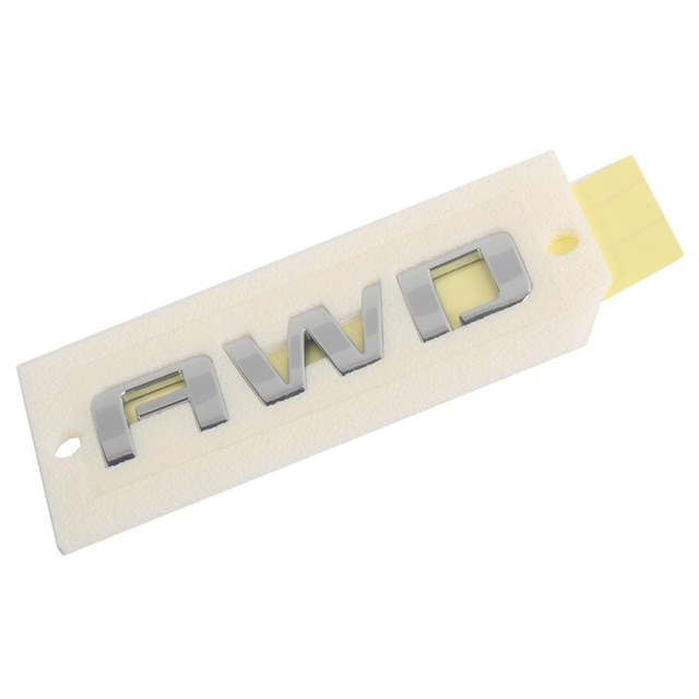 GM Genuine Parts Exterior Bright Chrome Driver Side Liftgate Transmission Name Plate