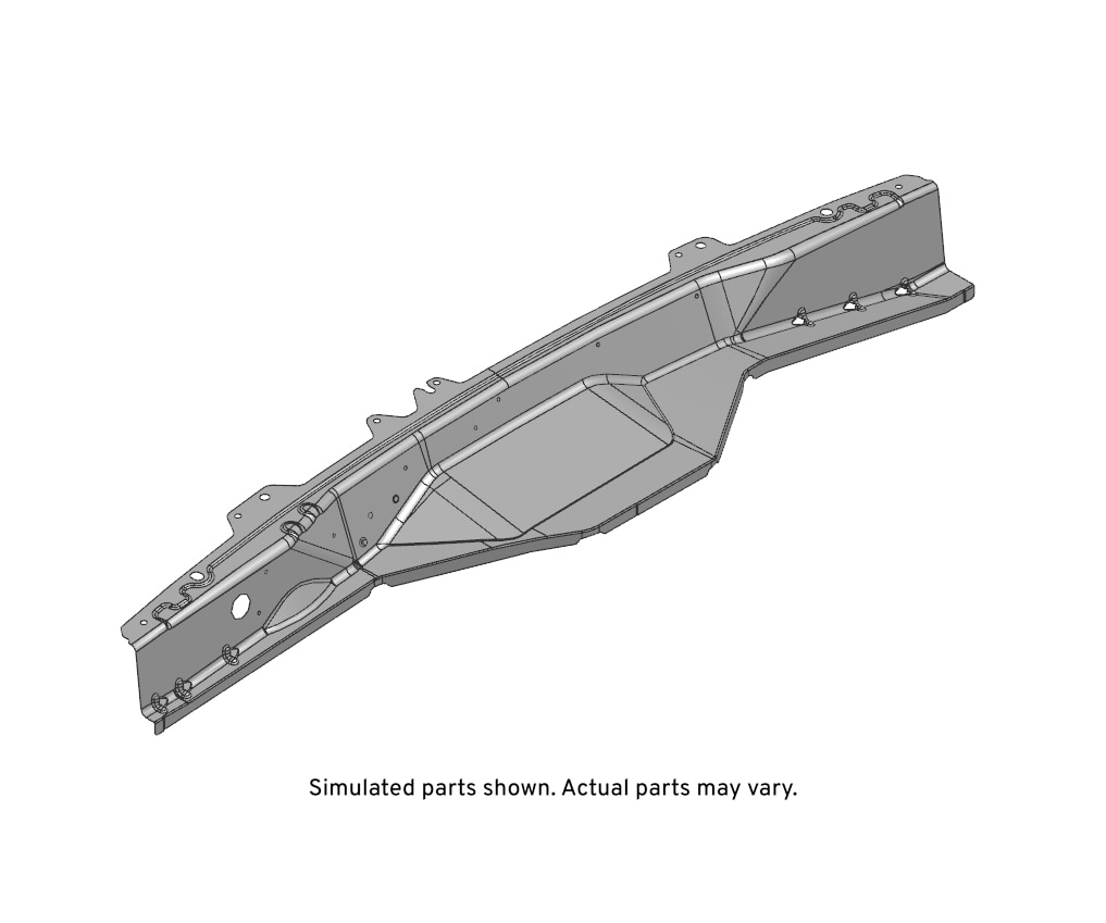 GM Genuine Parts Plenum Front Panel
