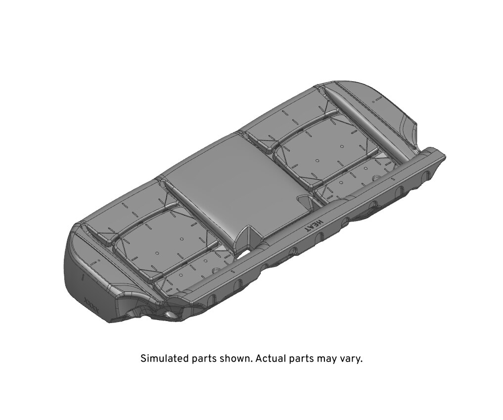 GM Genuine Parts Rear Seat Cushion Pad with Wire