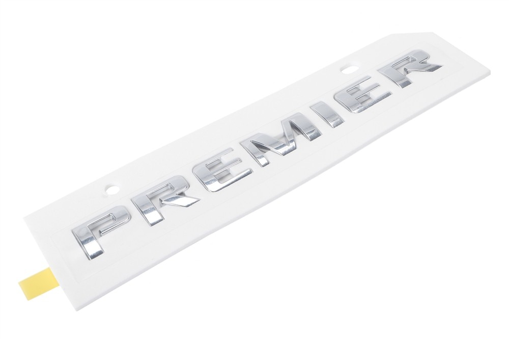 GM Genuine Parts Bright Chrome Rear Compartment Lid Trim Level Name Plate