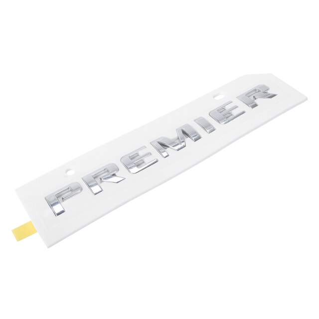 GM Genuine Parts Bright Chrome Rear Compartment Lid Trim Level Name Plate