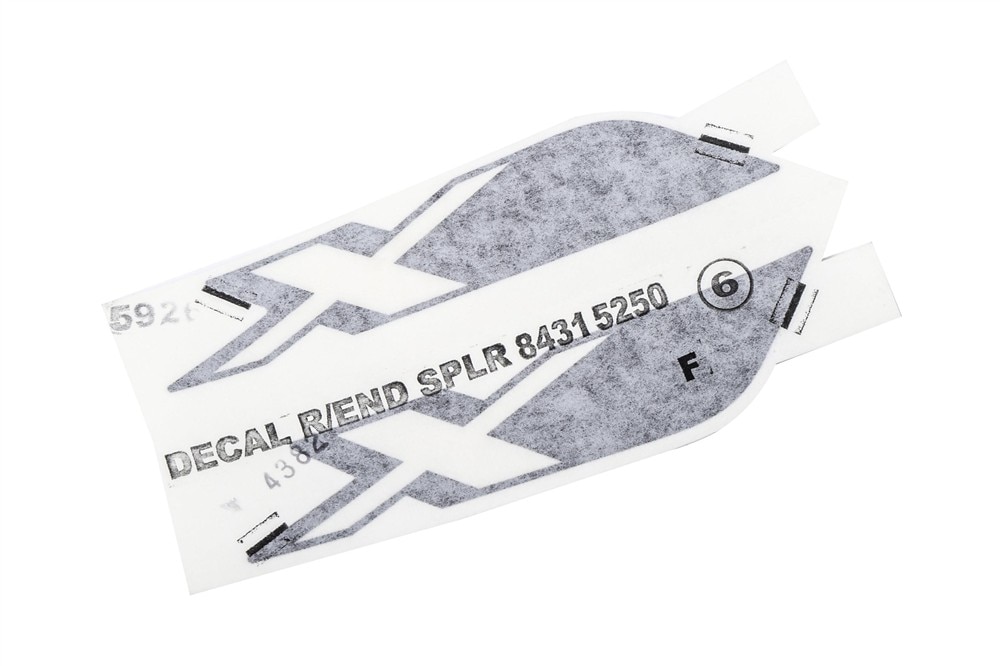 GM Genuine Parts Rear End Spoiler Decal