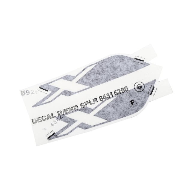 GM Genuine Parts Rear End Spoiler Decal