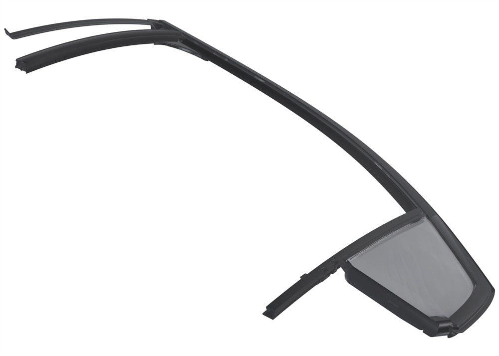 GM Genuine Parts Front Passenger Side Door Window Weatherstrip