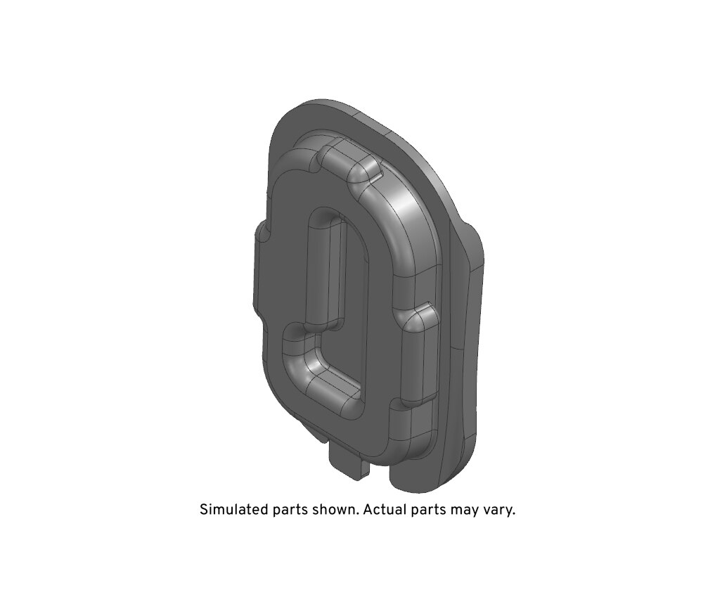 GM Genuine Parts Driver Side Center Pillar Sound Barrier