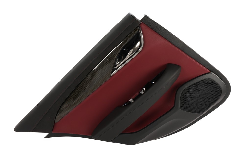 GM Genuine Parts Morello Red Rear Driver Side Door Trim