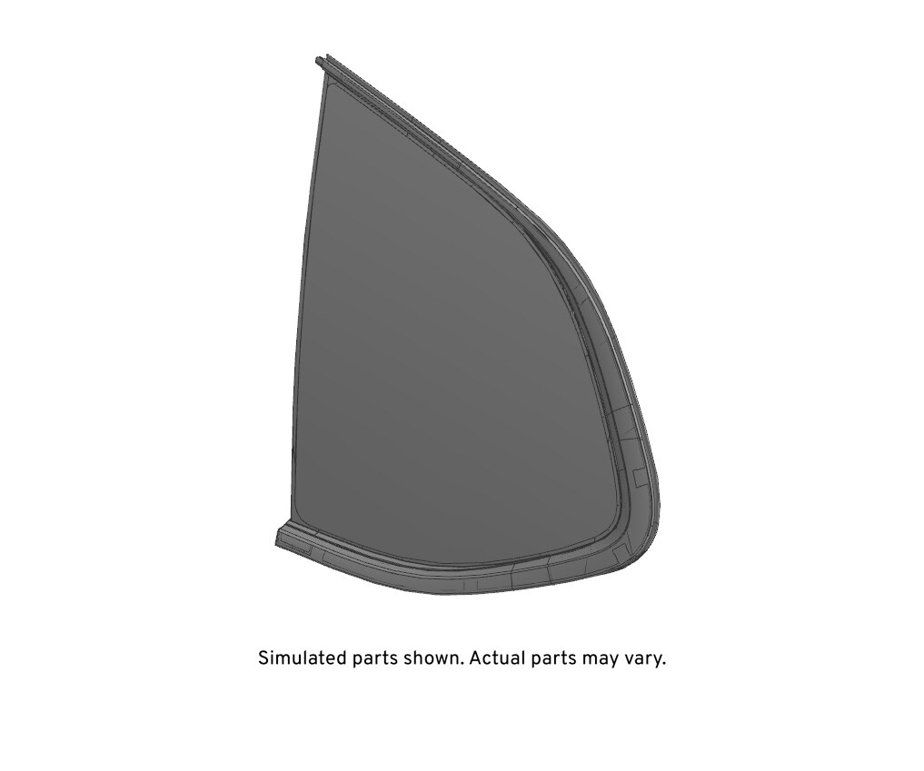 GM Genuine Parts Driver Side Body Side Window