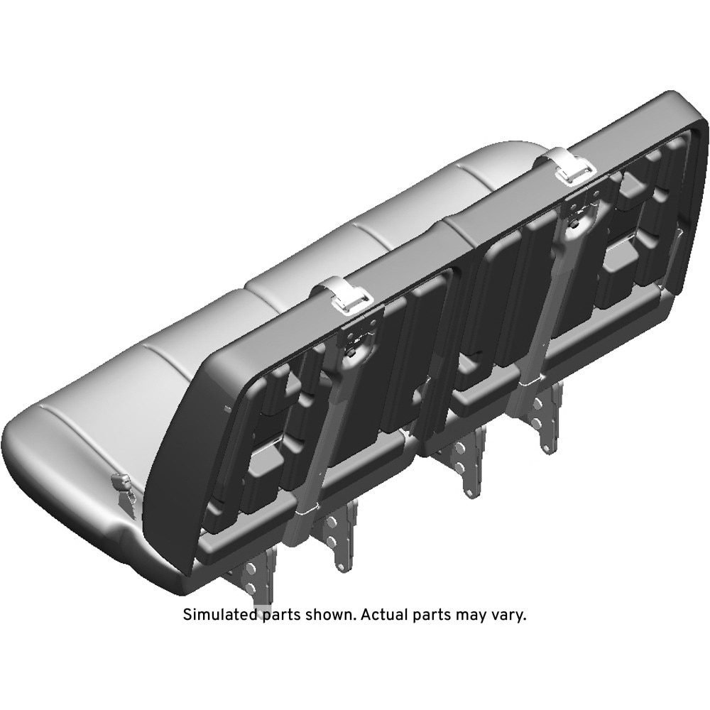GM Genuine Parts Pewter 4th Row Seat