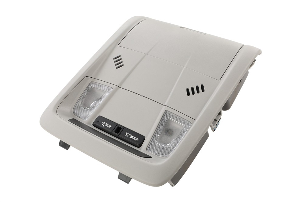 GM Genuine Parts Light Ash Gray Roof Console