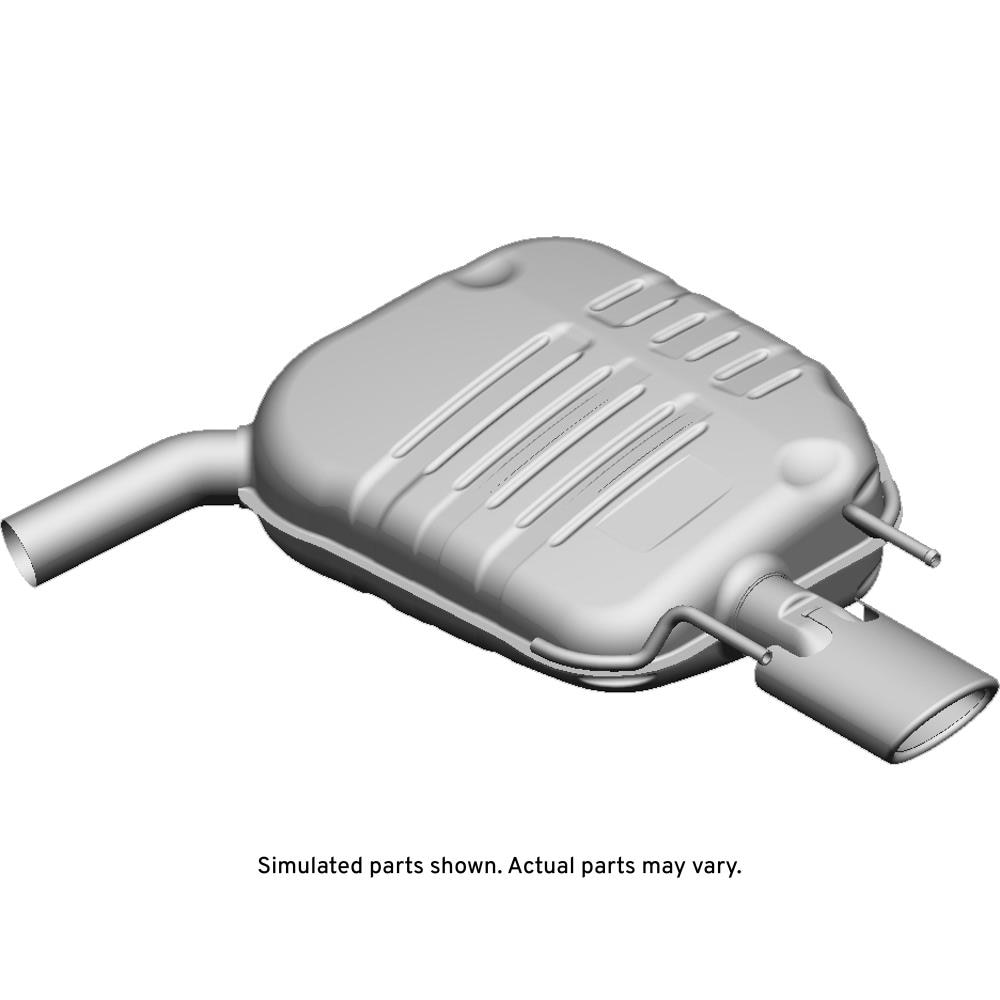 GM Genuine Parts Rear Passenger Side Exhaust Muffler