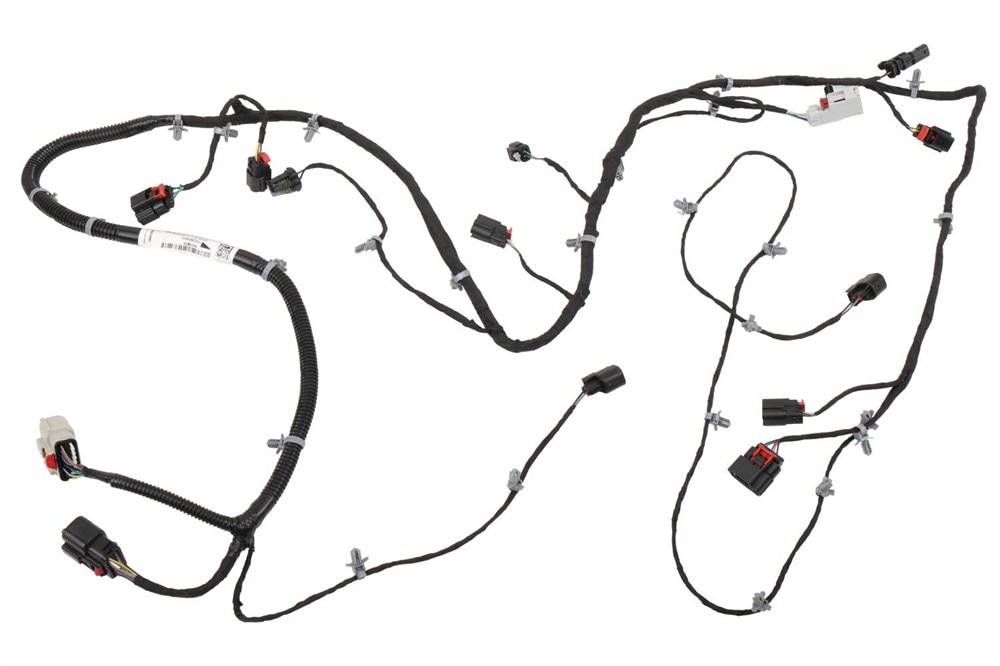 GM Genuine Parts Rear License Plate Lamp and Object Sensor Wiring Harness