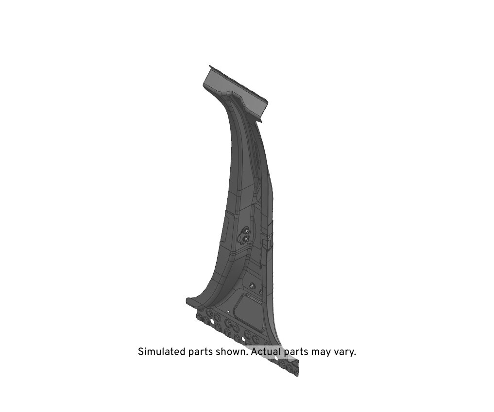 GM Genuine Parts Passenger Side Center Pillar Outer Panel Reinforcement