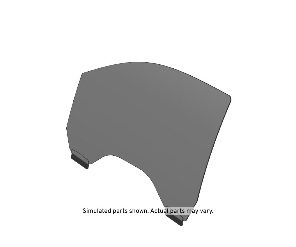 GM Genuine Parts Front Driver Side Door Window