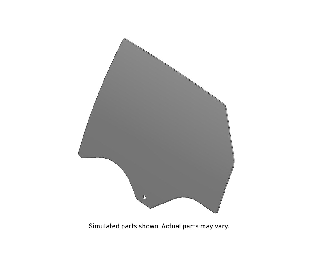 GM Genuine Parts Rear Driver Side Door Window