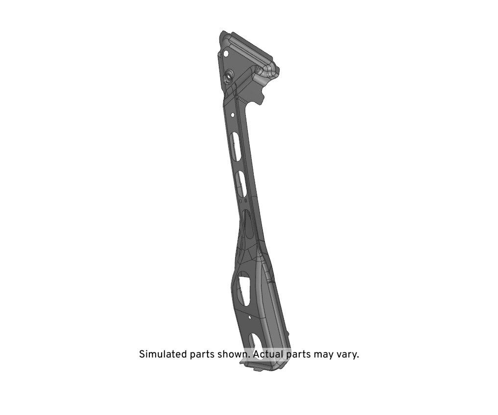 GM Genuine Parts Driver Side Body Lock Pillar Inner Panel
