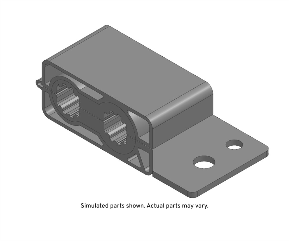 GM Genuine Parts Fuel Feed and Return Pipe Clip