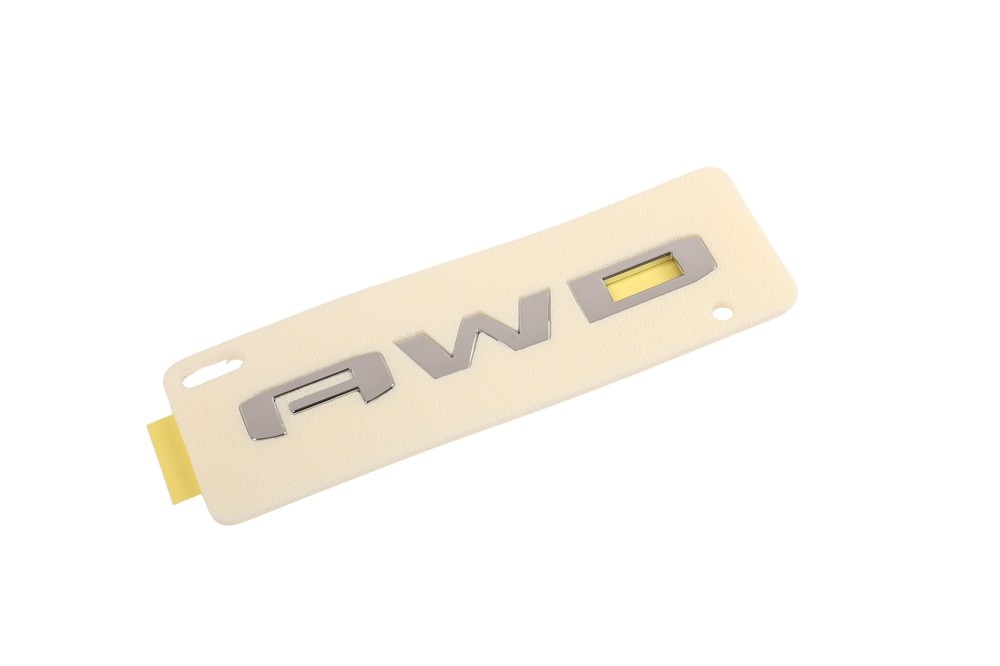 GM Genuine Parts Chrome Liftgate Transmission Name Plate