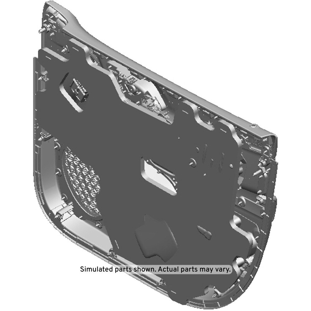 GM Genuine Parts Light Ash Gray Front Driver Side Door Trim