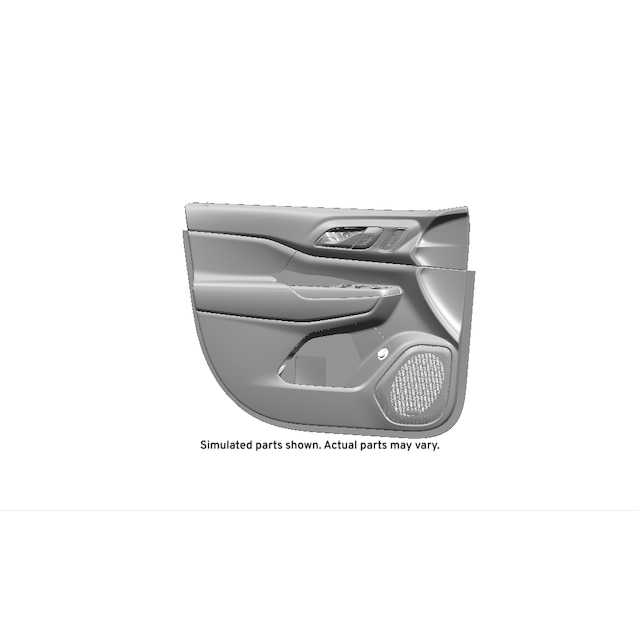 GM Genuine Parts Jet Black Front Driver Side Door Trim