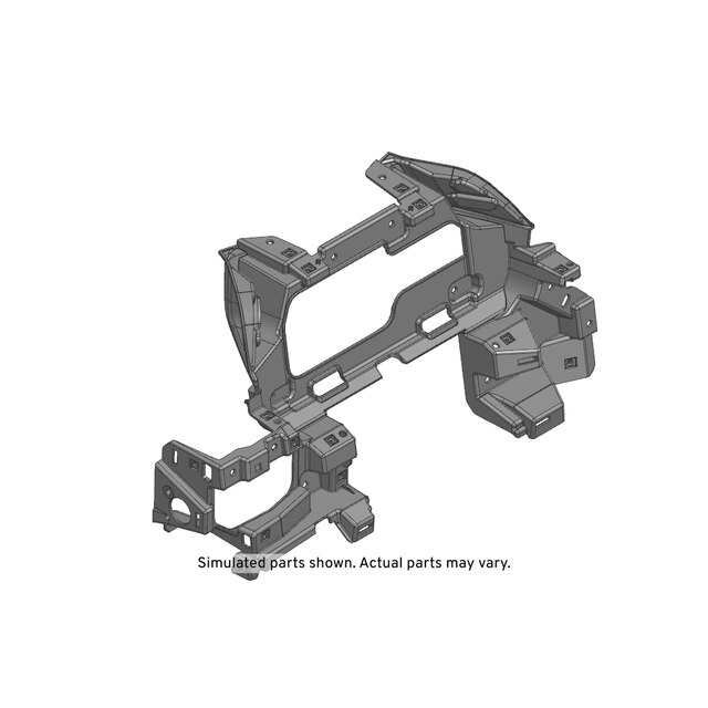GM Genuine Parts Black Instrument Panel Carrier