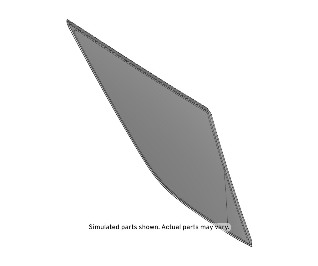 GM Genuine Parts Driver Side Body Side Window