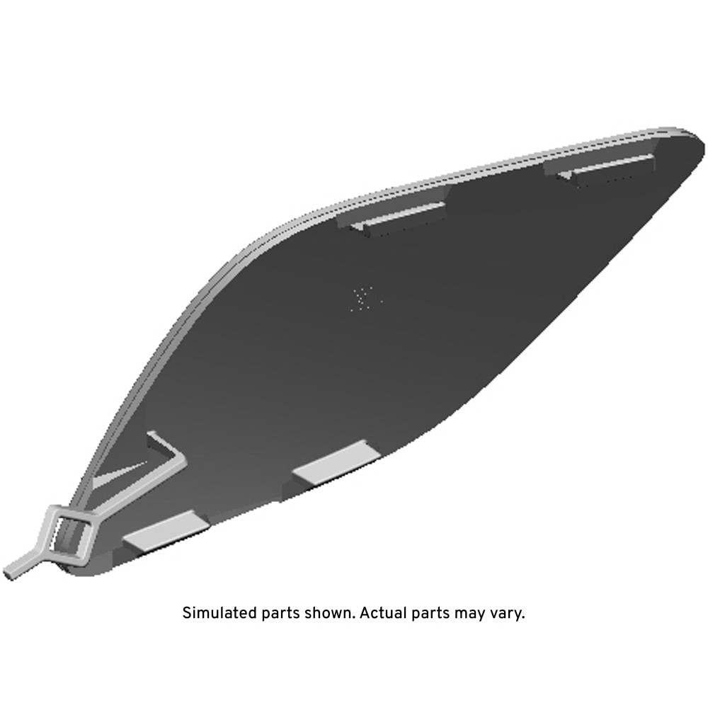 GM Genuine Parts Front Bumper Cover Tow Eye Access Hole Cover