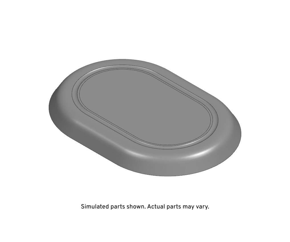 GM Genuine Parts Rear Side Door Inner Panel Hole Plug