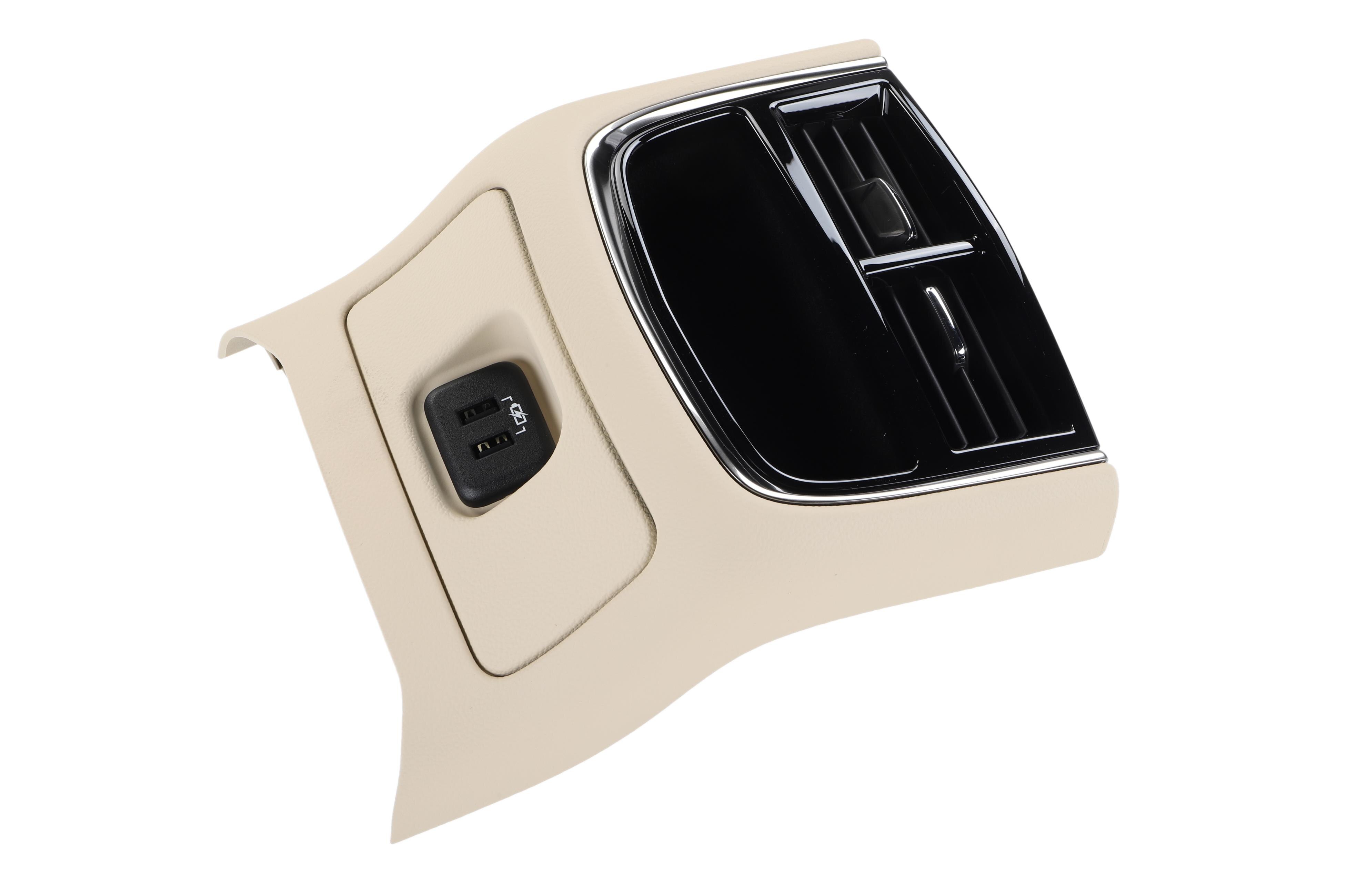 GM Genuine Parts Very Light Cashmere Front Floor Console Rear Trim Panel
