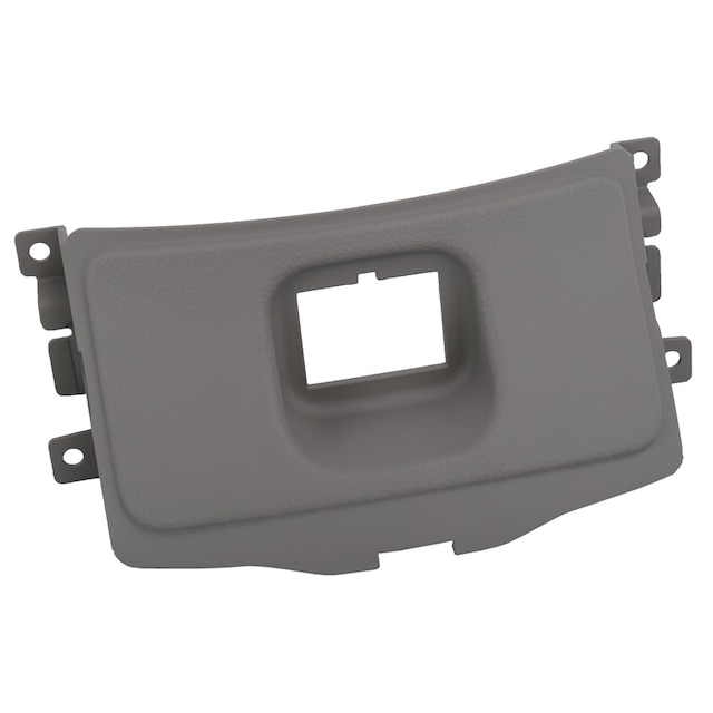 GM Genuine Parts Light Platinum Front Floor Rear Console Trim Plate