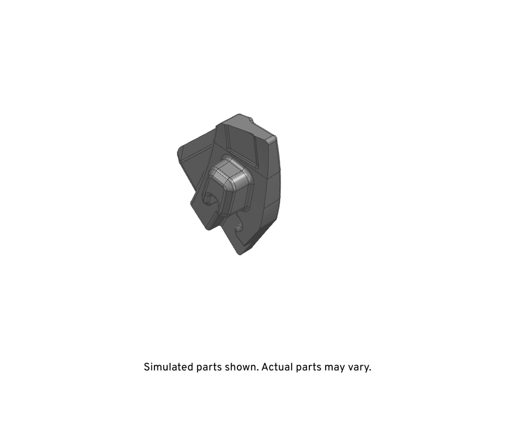 GM Genuine Parts Front Passenger Side Seat Back Pad Support