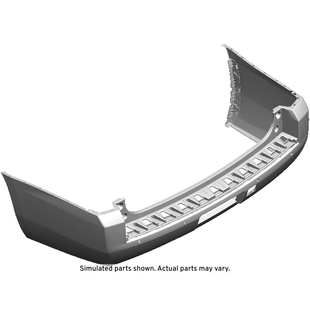 GM Genuine Parts Primed Rear Bumper Upper Fascia