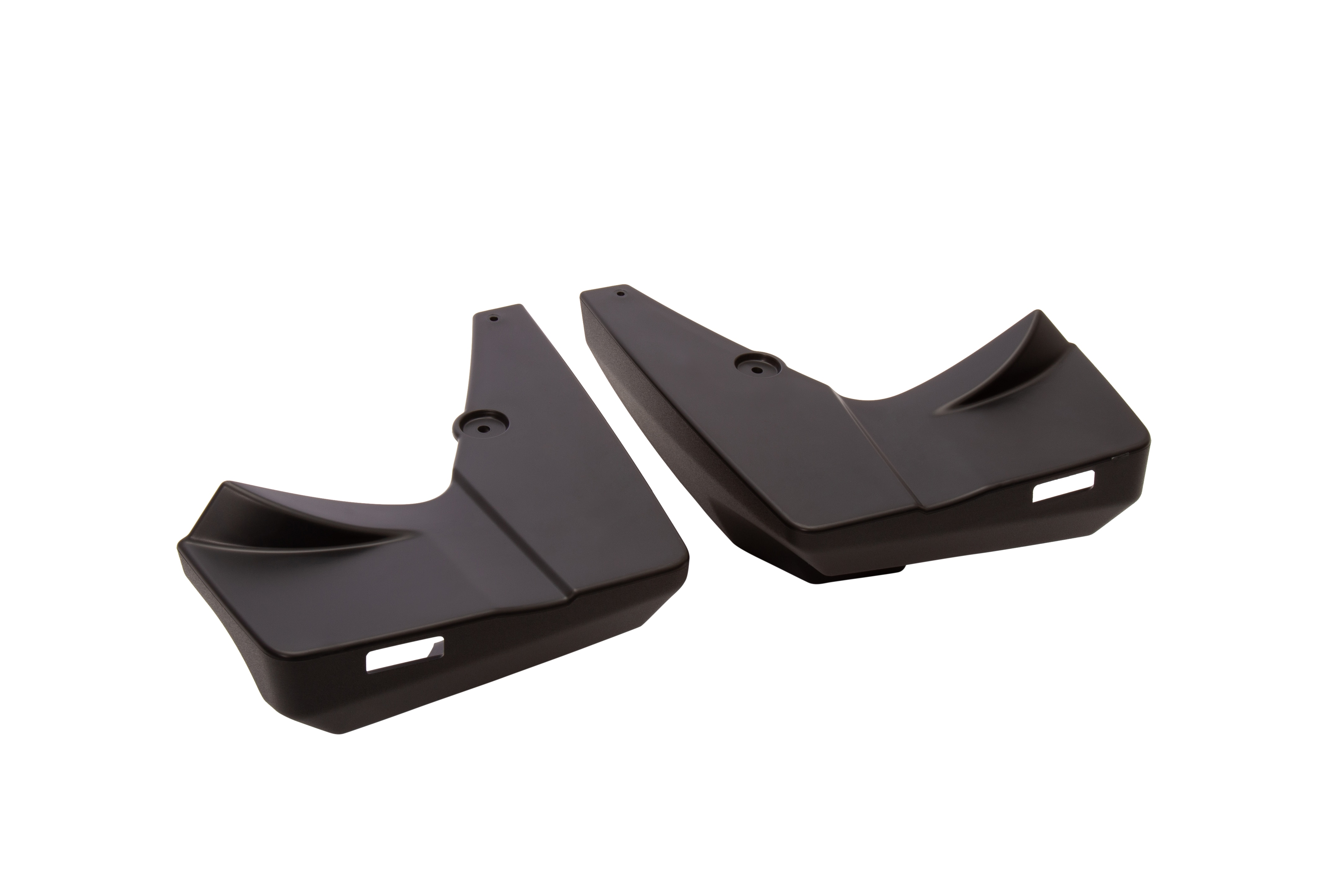 Rear Splash Guards in Black
