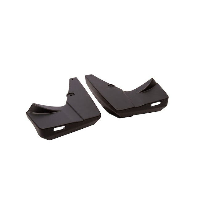 Rear Splash Guards in Black