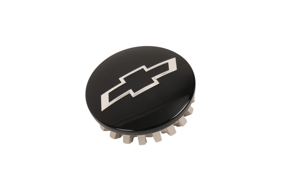 GM Genuine Parts Black Wheel Trim Cap with Black Bowtie