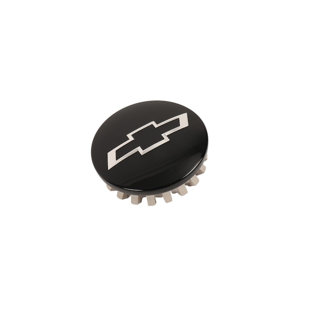 GM Genuine Parts Black Wheel Trim Cap with Black Bowtie